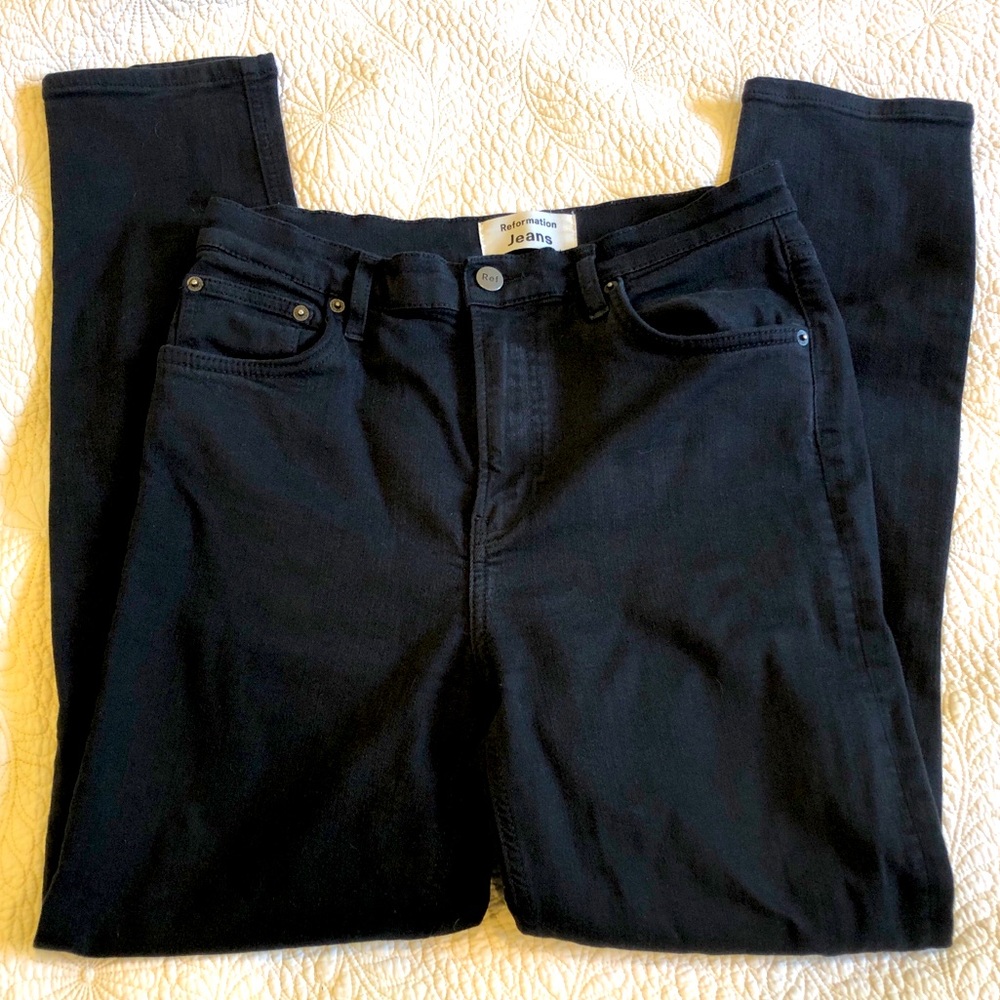 REFORMATION High & Skinny Jeans